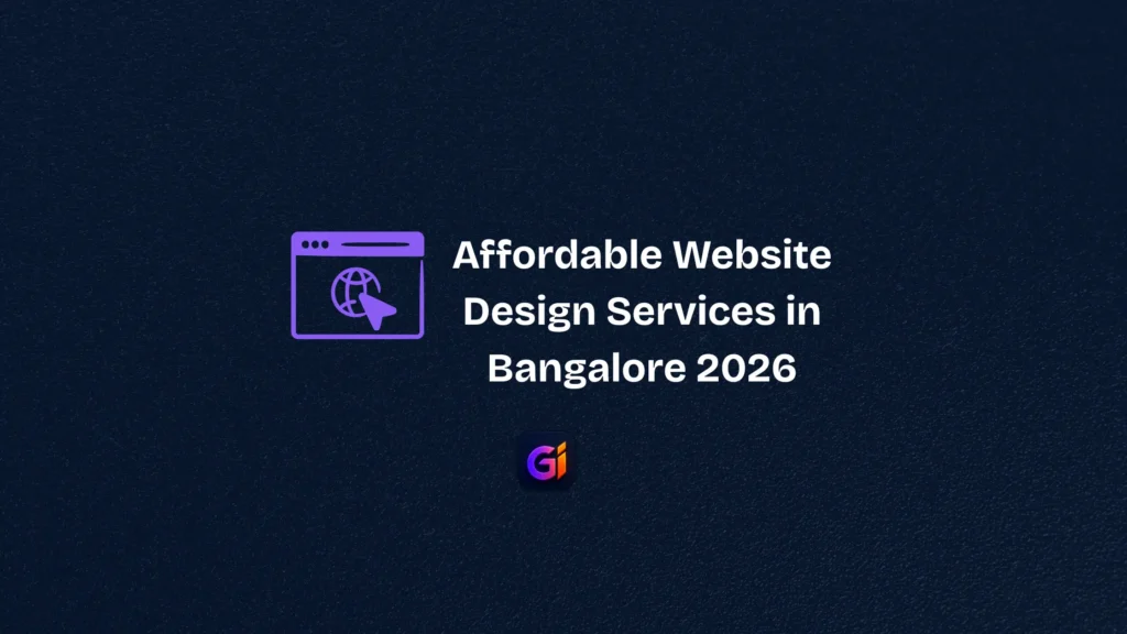 Affordable website design services in bangalore