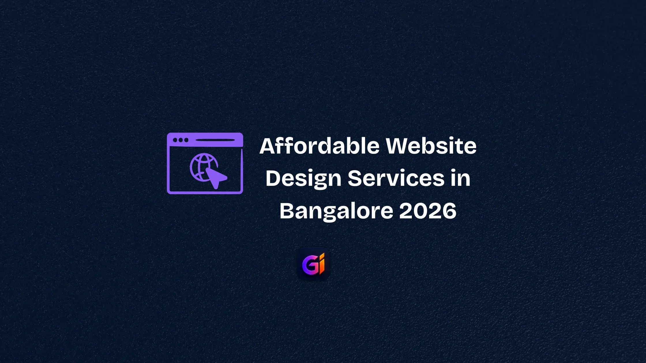 Affordable website design services in bangalore