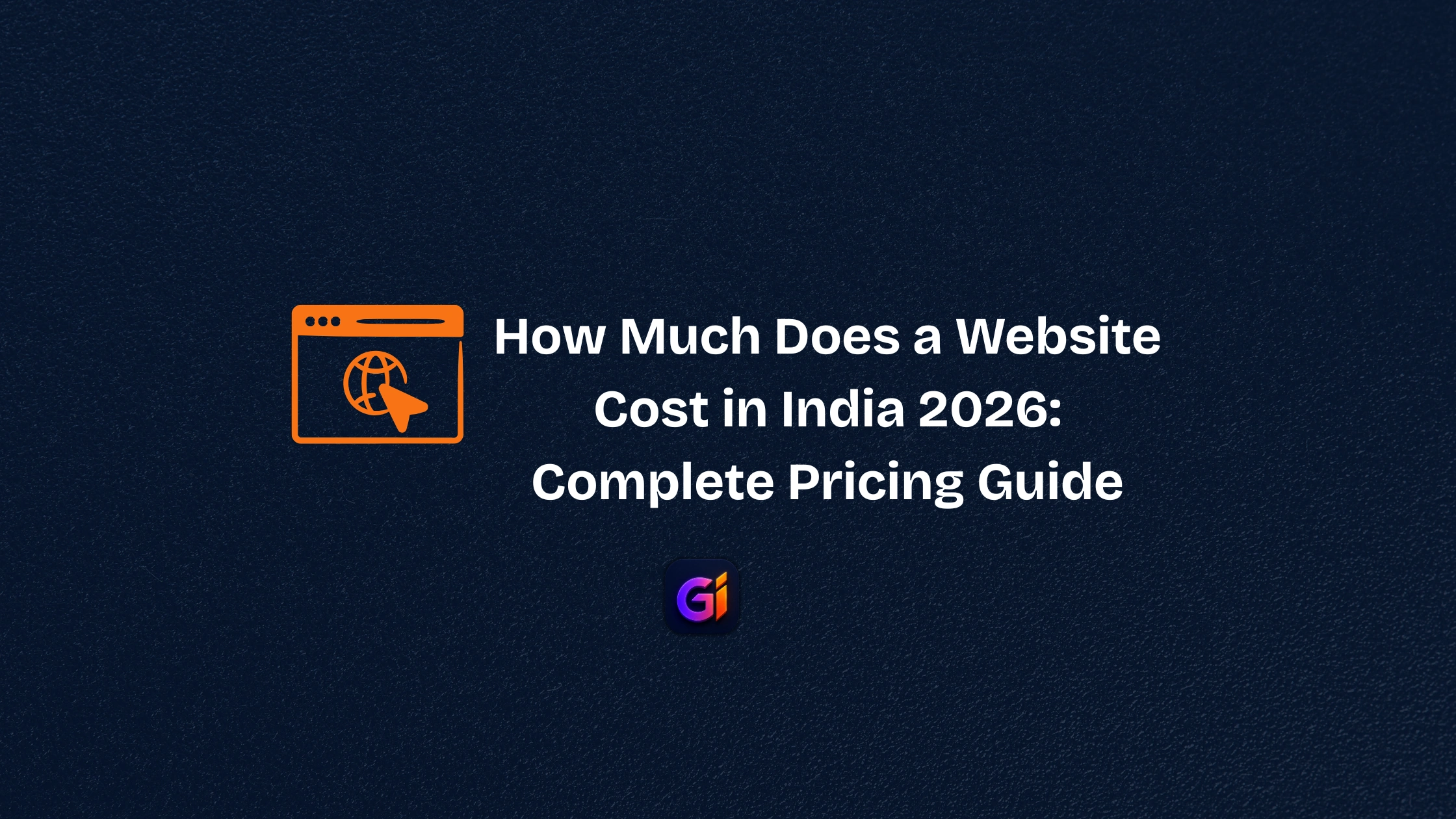 how much does a website cost in India