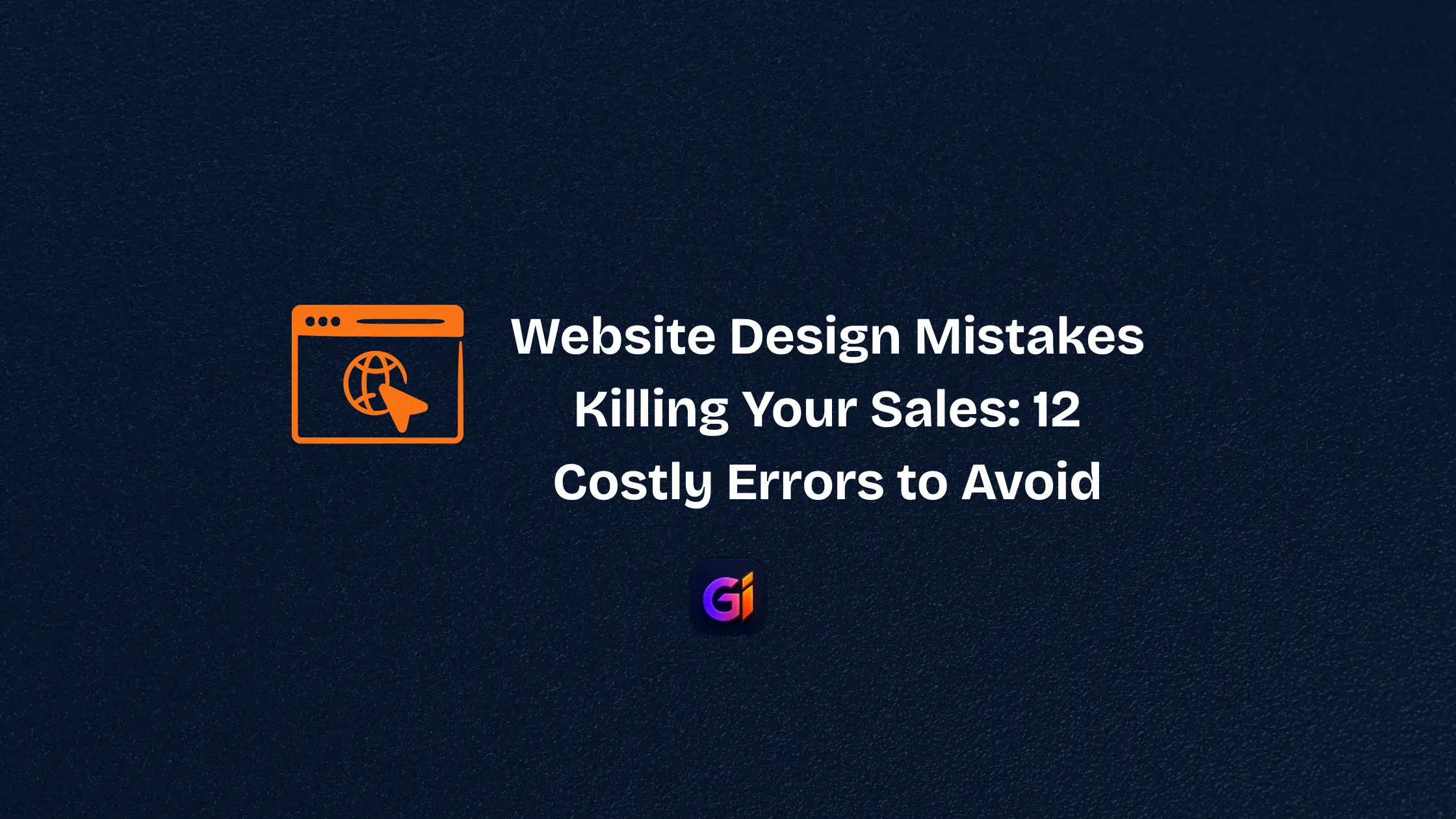 website design mistakes