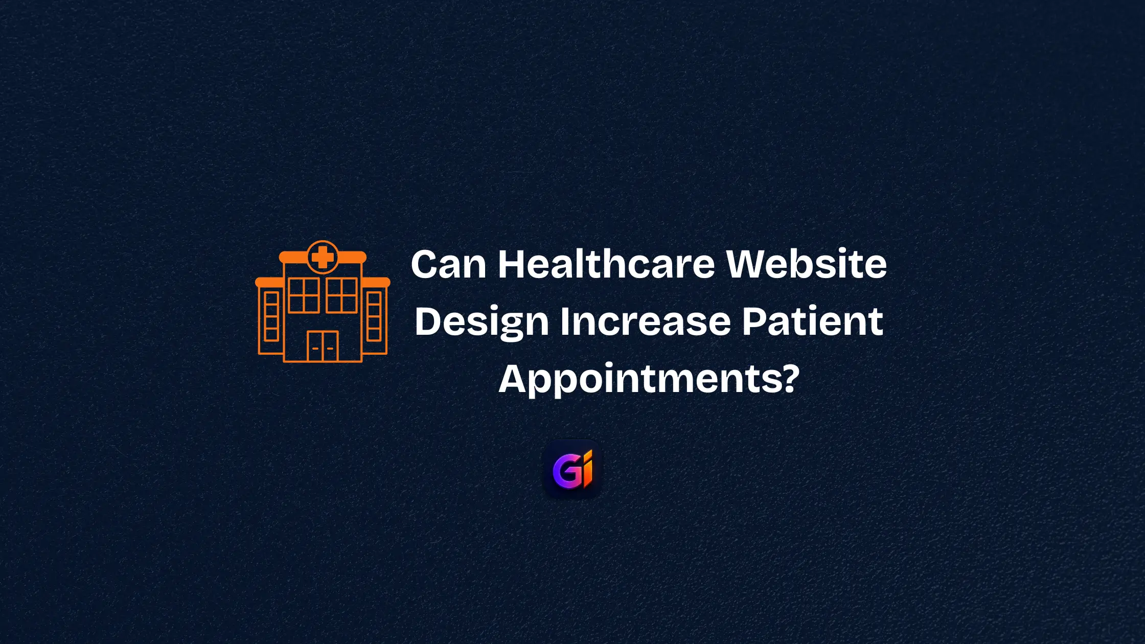Healthcare website design