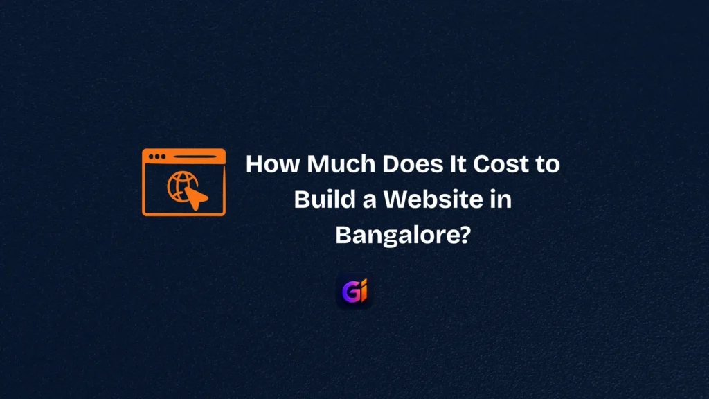 Website design cost in Bangalore