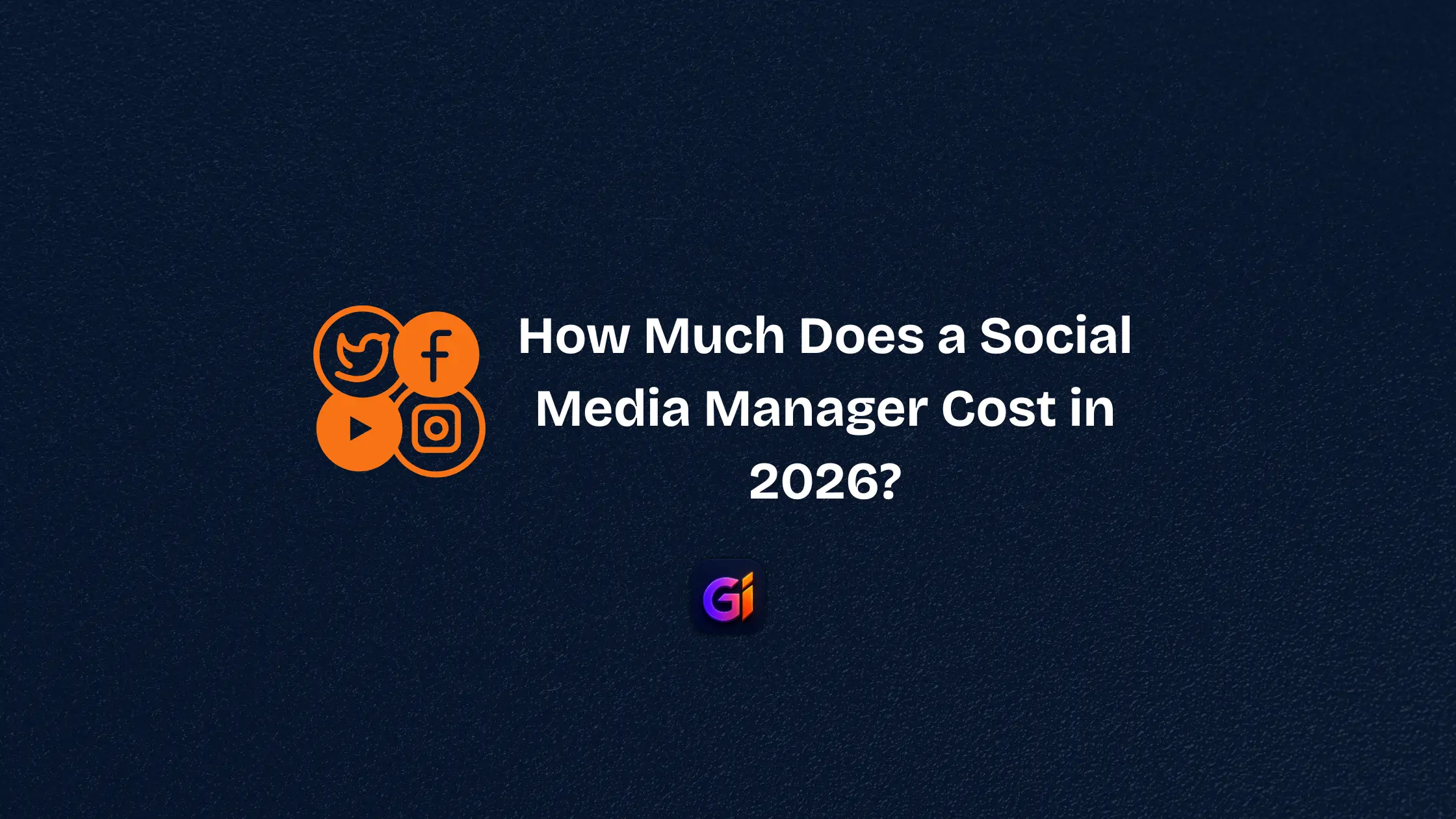 How much does a social media manager cost